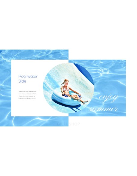 Water Parks Best PowerPoint Presentation Templates