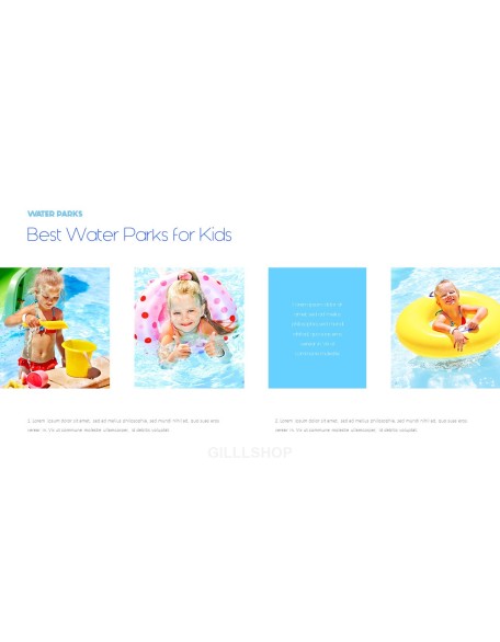 Water Parks Best PowerPoint Presentation Templates