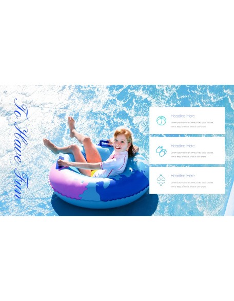 Water Parks Best PowerPoint Presentation Templates