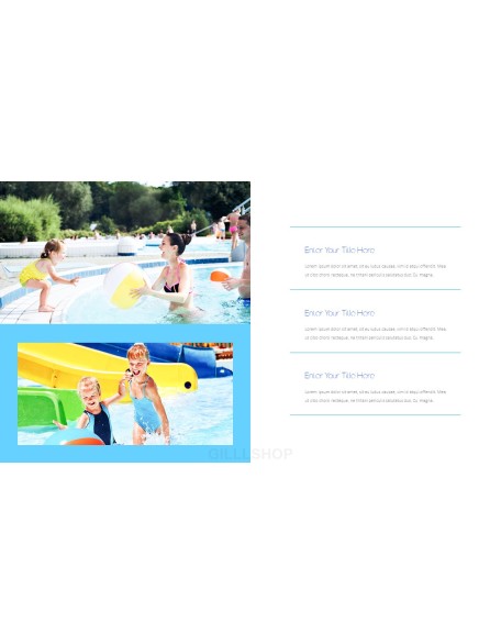 Water Parks Best PowerPoint Presentation Templates