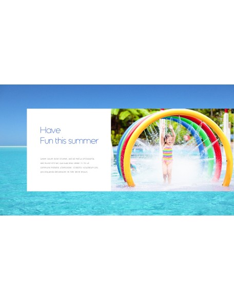 Water Parks Best PowerPoint Presentation Templates