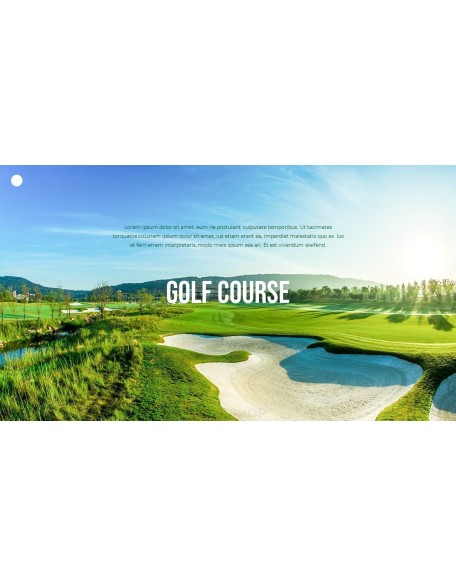 Golf Today PowerPoint Templates for Presentation