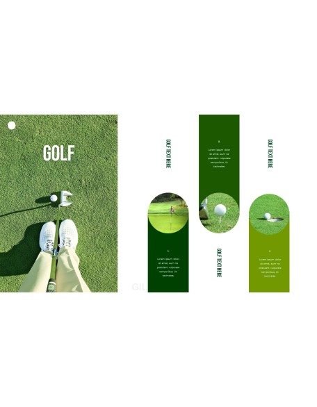 Golf Today PowerPoint Templates for Presentation