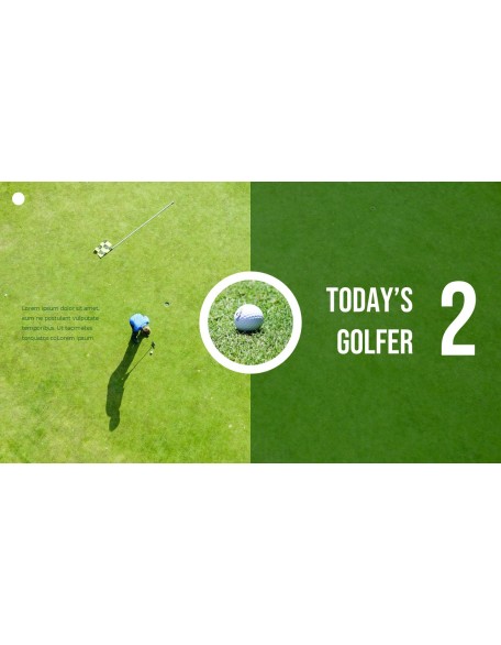 Golf Today PowerPoint Templates for Presentation