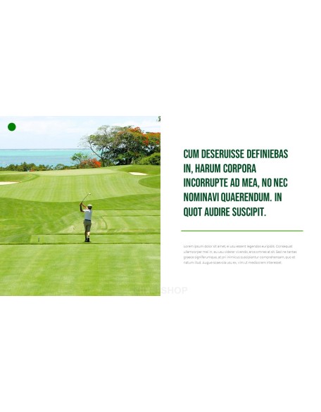 Golf Today PowerPoint Templates for Presentation