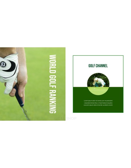 Golf Today PowerPoint Templates for Presentation