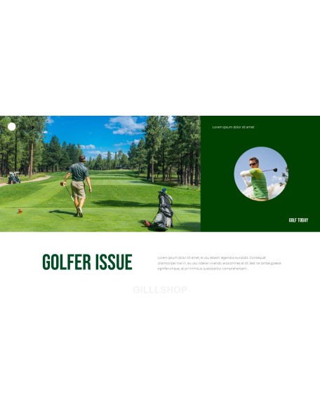 Golf Today PowerPoint Templates for Presentation