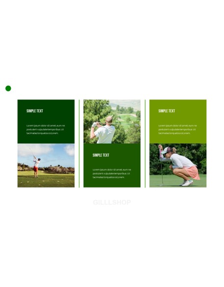 Golf Today PowerPoint Templates for Presentation