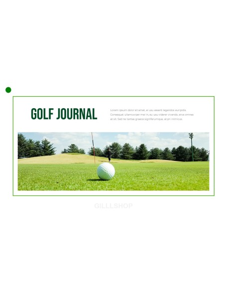 Golf Today PowerPoint Templates for Presentation