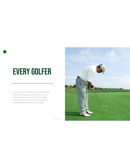 Golf Today PowerPoint Templates for Presentation