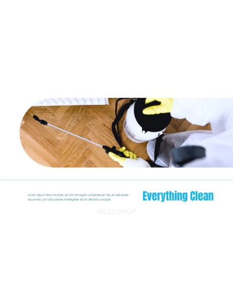 House Cleaning Service PPT Templates Design