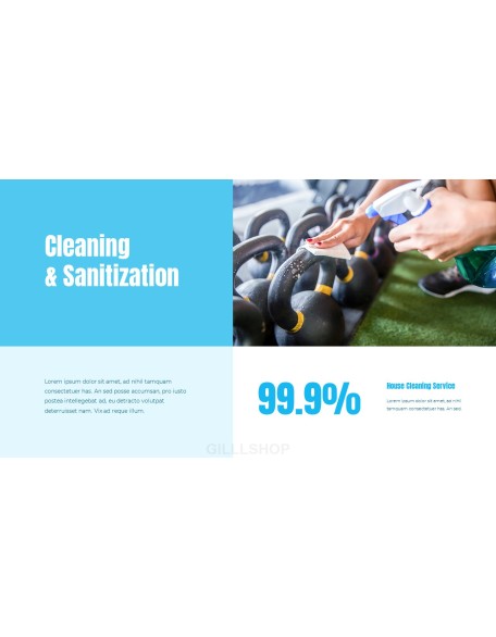 House Cleaning Service PPT Templates Design