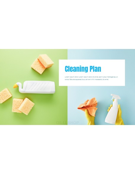 House Cleaning Service PPT Templates Design