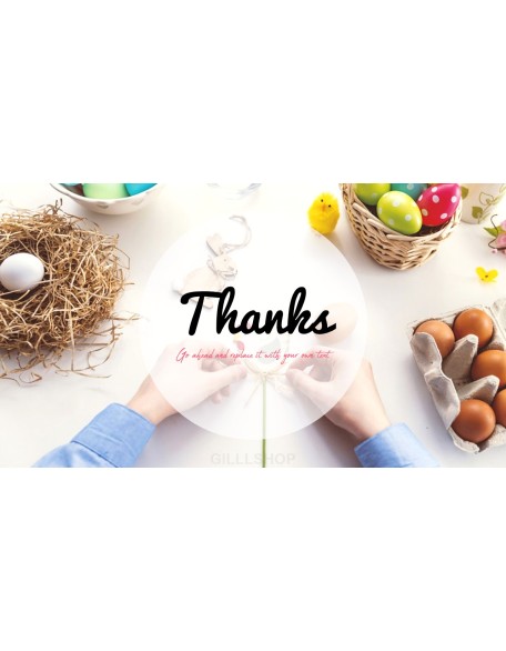 Happy Easter Theme PowerPoint Templates