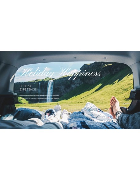 Romantic Car Camping PowerPoint Presentation Templates