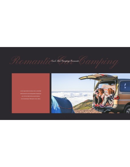 Romantic Car Camping PowerPoint Presentation Templates