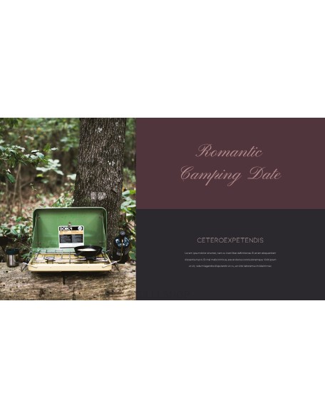 Romantic Car Camping PowerPoint Presentation Templates