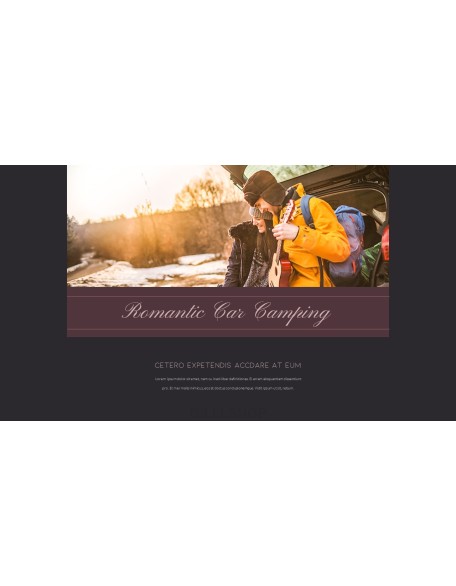 Romantic Car Camping PowerPoint Presentation Templates