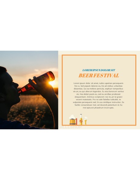 Oktoberfest Presentation Templates Design