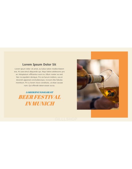 Oktoberfest Presentation Templates Design