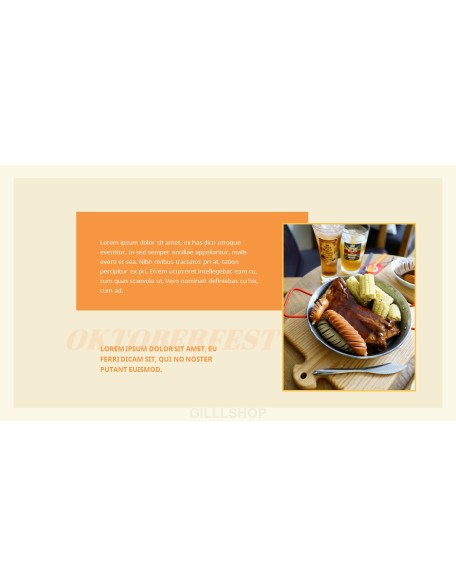 Oktoberfest Presentation Templates Design