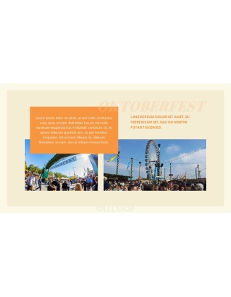 Oktoberfest Presentation Templates Design