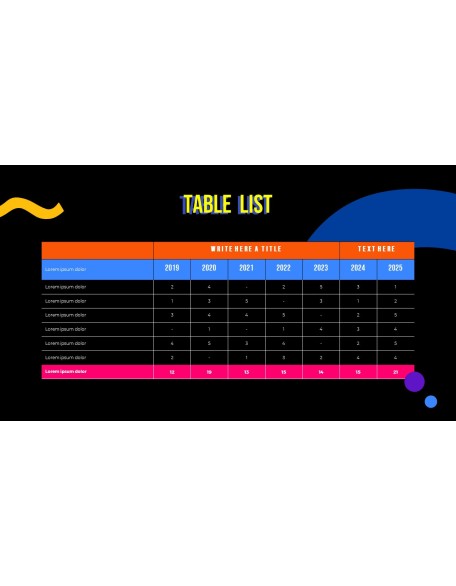 Music Colorful Life Easy PPT Template