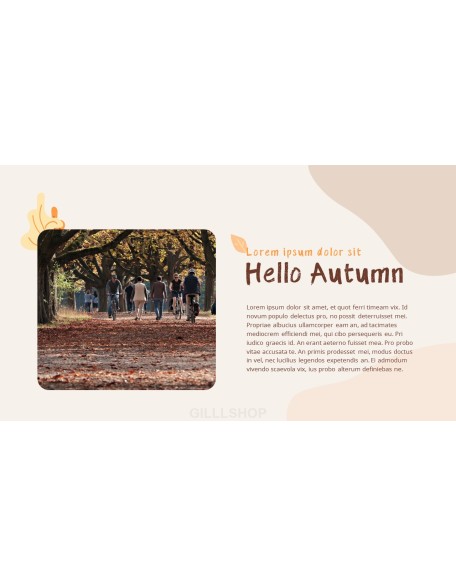 Hello Autumn Powerpoint Presentation