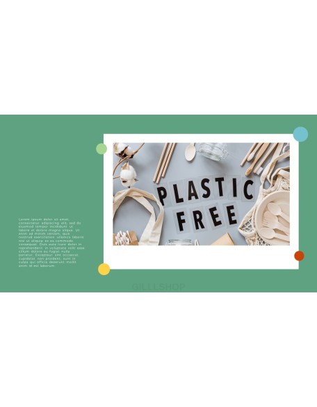 Zero waste PPT Templates Design