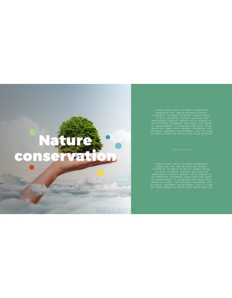 Zero waste PPT Templates Design