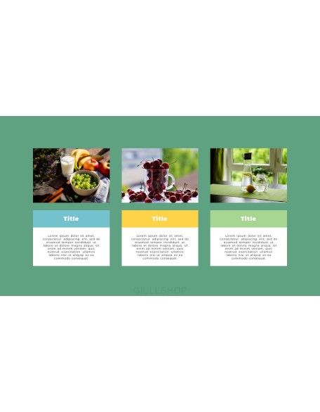 Zero waste PPT Templates Design