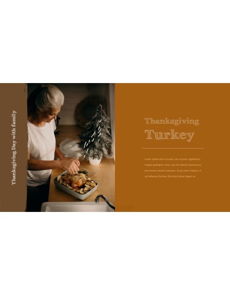 Thanksgiving Day with Family Presentation PowerPoint