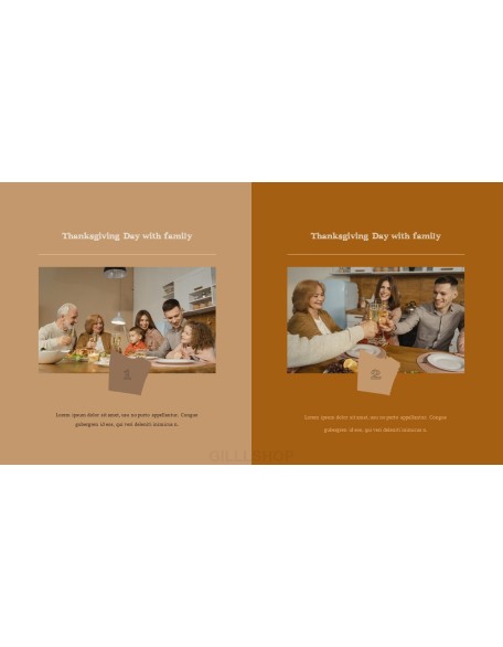 Thanksgiving Day with Family Presentation PowerPoint