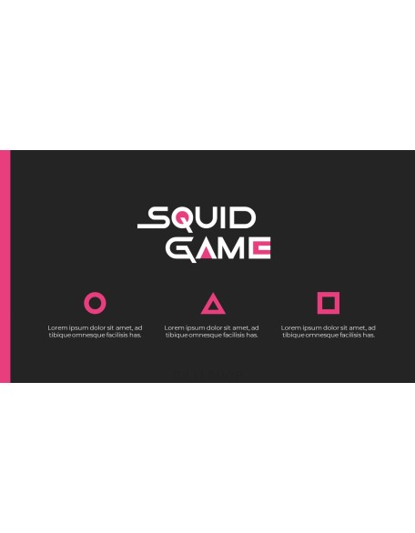 Squid Game Simple Concept Presentations PPT