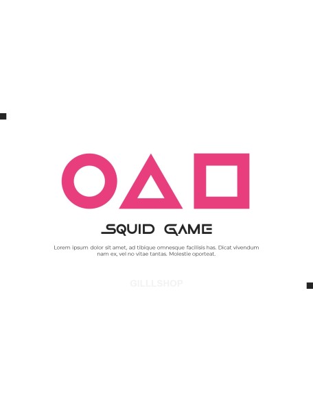 Squid Game Theme Simple PPT Presentation Samples