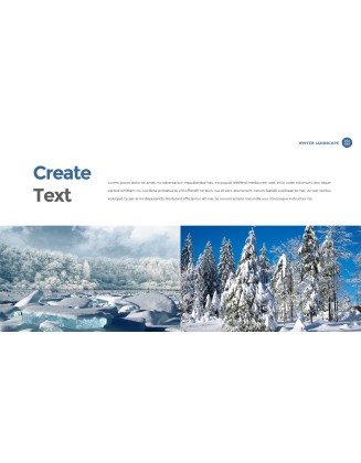 Winter Landscape slide powerpoint