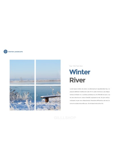 Winter Landscape slide powerpoint