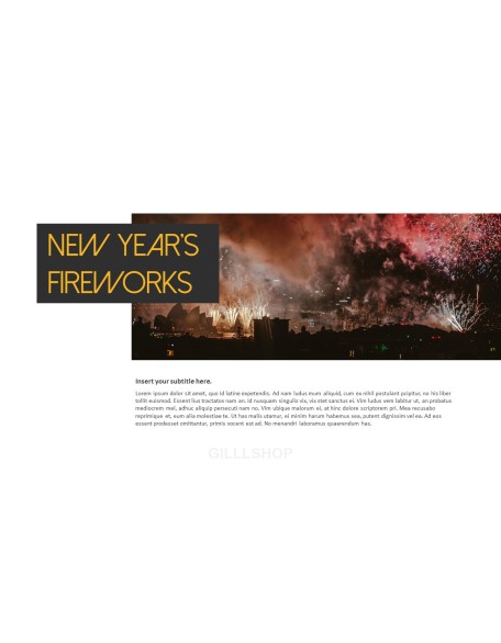 Happy New Year PowerPoint Theme