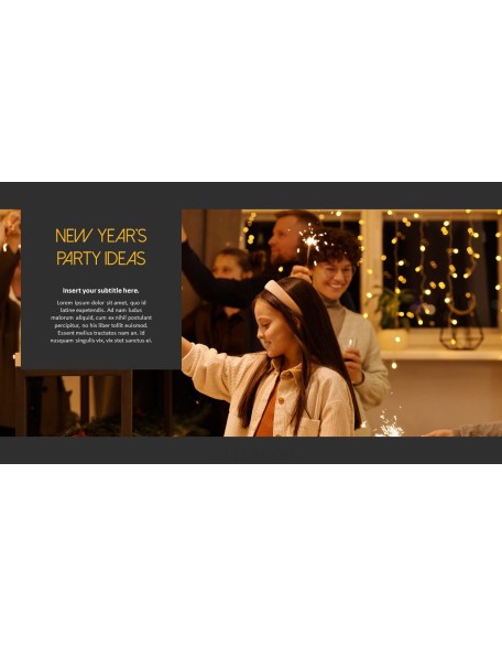 Happy New Year PowerPoint Theme