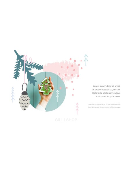 Season's Greetings PowerPoint Templates Multipurpose Design