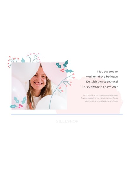 Season's Greetings PowerPoint Templates Multipurpose Design