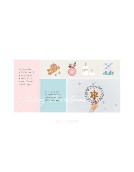 Season's Greetings PowerPoint Templates Multipurpose Design