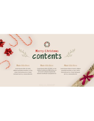 Merry Christmas powerpoint themes