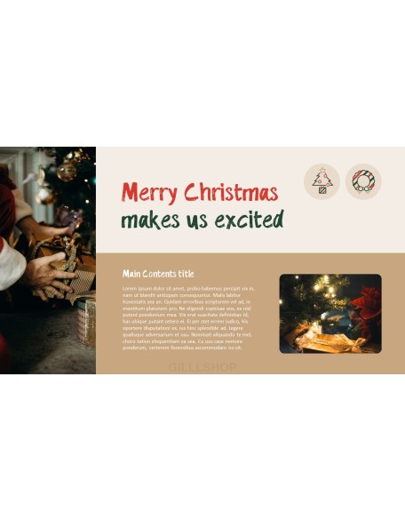 Merry Christmas powerpoint themes