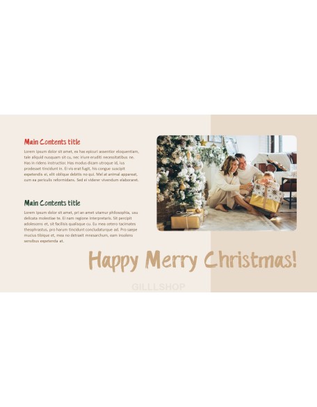 Merry Christmas powerpoint themes