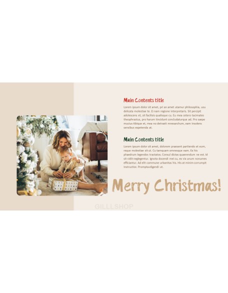 Merry Christmas powerpoint themes