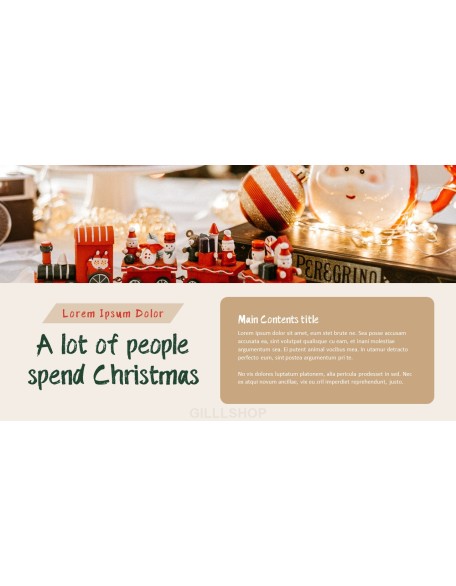 Merry Christmas powerpoint themes
