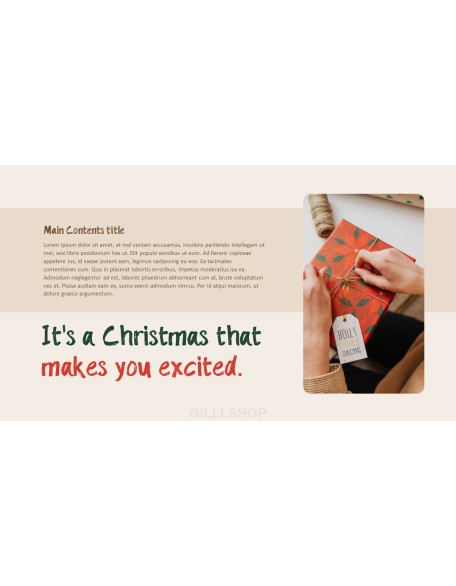 Merry Christmas powerpoint themes