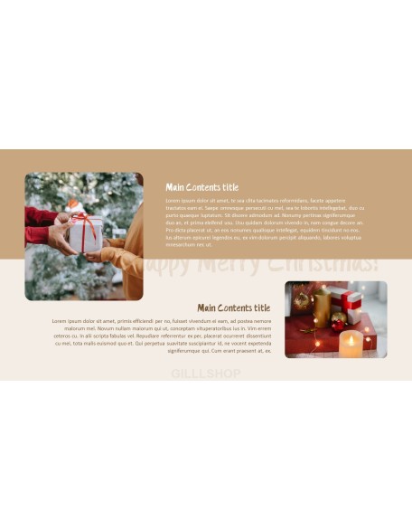 Merry Christmas powerpoint themes