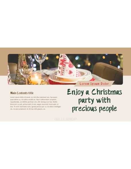 Merry Christmas powerpoint themes